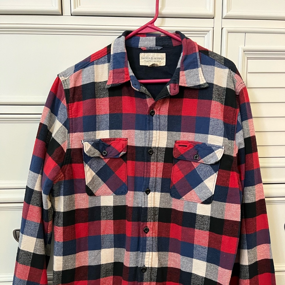 Ralph Lauren Denim & Supply Winter Flannel - Men’s Large